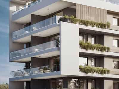New residence with a swimming pool and a garden close to the sea, Agios Athanasios, Cyprus