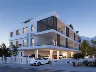 New residence with a swimming pool and a gym close to the sea, Levadia, Cyprus