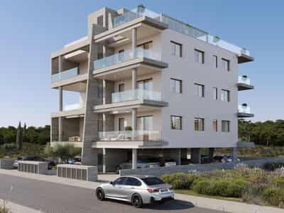 New residential complex with a rooftop recreation area in Zakaki, Limassol, Cyprus