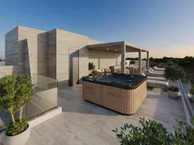 New residential complex with a rooftop recreation area in Zakaki, Limassol, Cyprus