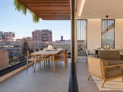 New apartments in a first class complex with a parking, Limassol, Cyprus