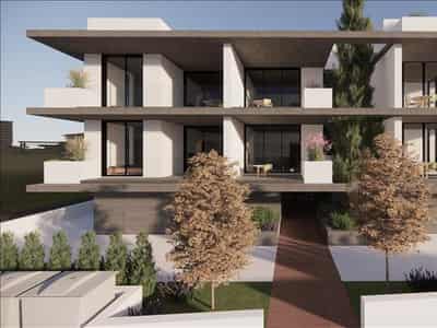 New residence with a swimming pool and a roof-top garden close to the beach, Paphos, Cyprus