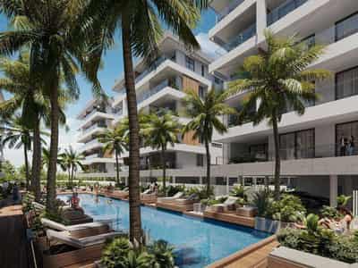 Modern residence with swimming pools and lounge areas at 300 meters from the beach, Livadia, Cyprus