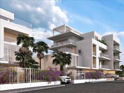 New residence with gardens abd picturesque views, Aradippou, Cyprus