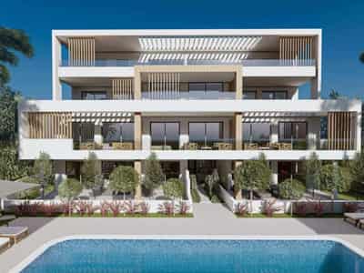 Residence with a swimming pool and gardens at 5 minutes from the sea, Geroskipou, Cyprus