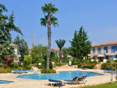 Complex of villas with a swimming pool and terraces near the sea, Kato Paphos, Cyprus