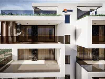 New residence with a roof-top garden close to the sea and the center of Larnaca, Livadia, Cyprus