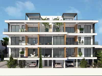 New residence with a green area close to the coast, Agios Athanasios, Cyprus
