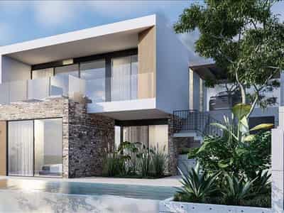 New complex of villas with swimming pools and panoramic views, Geroskipou, Cyprus