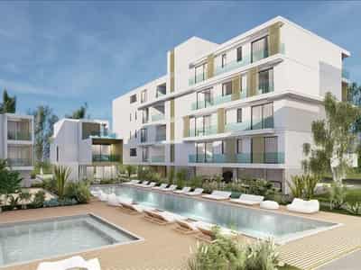New residence with swimming pools, a restaurant and a co-working area in a tourist area of Paphos, Cyprus