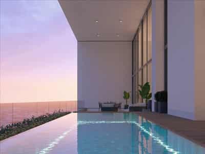 Multifunctional complex with swimming pools and restaurants close to the sea, Livadia, Cyprus
