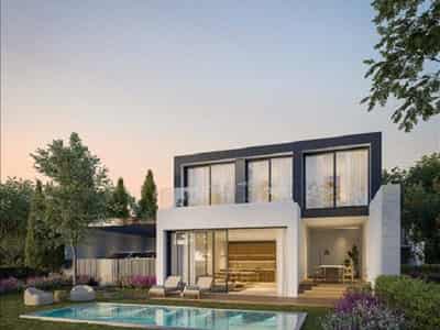 New complex of villas with swimming pools, panoramic views and a club house, Germasogeyia, Cyprus