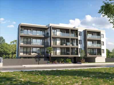 New residence with a parking and a green area, Strovolos, Cyprus