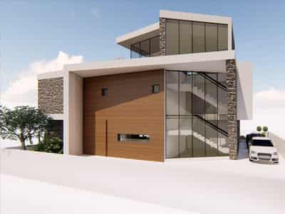 New complex of villas with swimming pools and panoramic sea views, Kissonerga, Cyprus