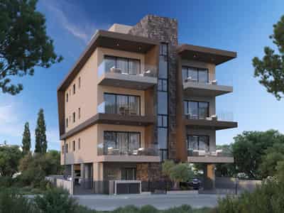 Low-rise residence with a parking, Mesa Geitonia, Cyprus