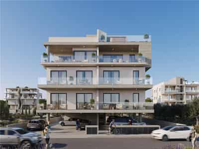 New residence with a jacuzzi and a roof-top terrace, 5 minutes from the beach, Limassol, Cyprus