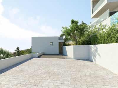 Complex of villas with swimming pools and view of the sea, Tsada, Cyprus