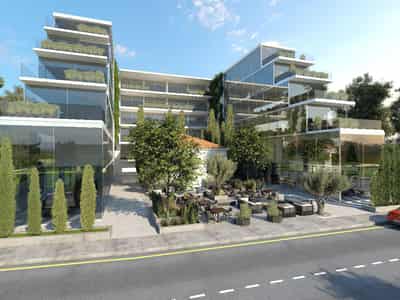 New residential complex with a swimming pool and SPA in Paphos, Cyprus