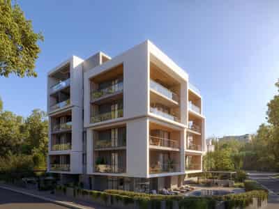 New gated residence with a swimming pool close to the beach, Germasogeia, Cyprus