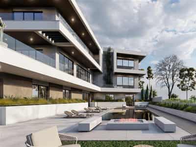 New complex of villas with swimming pools and spa areas, Agios Athanasios, Cyprus