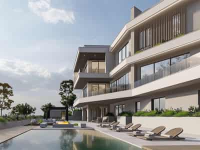 New complex of villas with swimming pools and spa areas, Agios Athanasios, Cyprus