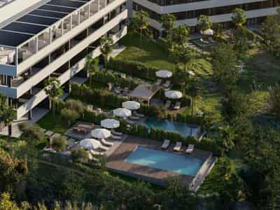 New gated residence with a swimming pool close to beaches, Limassol, Cyprus