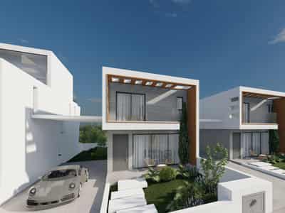 2 new villas in residential complex in Geroskipou