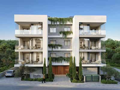3 new flats in residential complex in Geroskipou