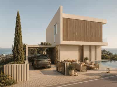3 new villas in residential complex in Paphos