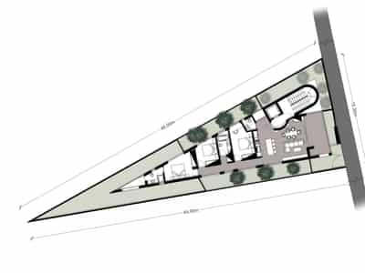 New boutique complex with a swimming pool and a parking in Limassol, Cyprus