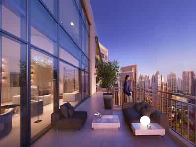 Новые апартаменты в престижном жилом комплексе Creek Rise Towers на острове в Dubai Creek Harbour, ОАЭ