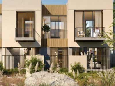 Residential complex Orania with parks and a beach close to the places of interest, payon The Valley, Dubai, UAE