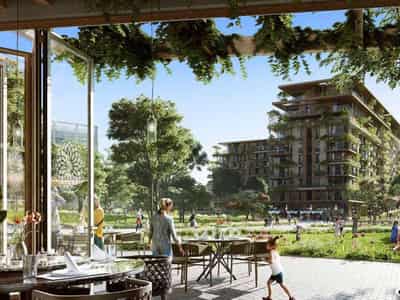 Apartments Central Park by Meraas with panoramic views of a green park, near the beaches and the Burj Khalifa, City Walk area, Dubai, UAE
