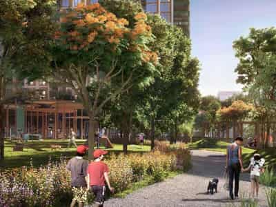 Апартаменты Central Park от Meraas с панорамным видом на зеленый парк, недалеко от пляжей и небоскреба Бурдж-Халифа, City Walk, Дубай, ОАЭ