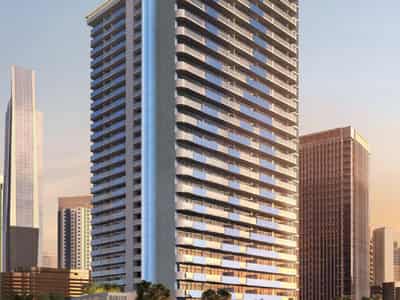 High-rise residence Merano Tower with around-the-clock security close to Burj Khalifa and Jumeirah Beach, Business Bay area, Dubai, UAE