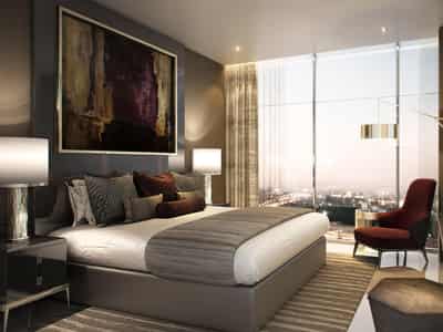 Жилой комплекс Aykon Heights с видом на гавань, водный канал и город, Business Bay, Дубай, ОАЭ