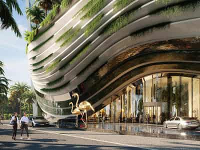 Футуристический жилой комплекс Safa Two с дизайнерской отделкой, Business Bay, Дубай, ОАЭ