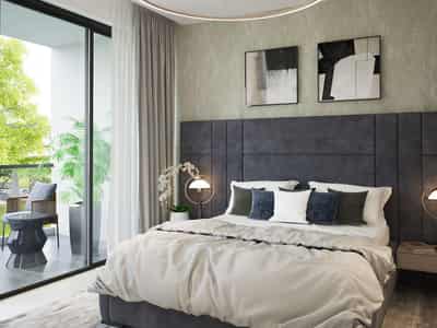 Premium residence The Legends with a golf club close to the autodrome and shopping malls, Damac Hills, Dubai, UAE