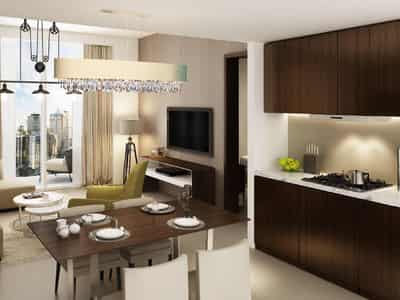 Жилой комплекс Reva Residences с видом на город, парк, водный канал, Business Bay, Дубай, ОАЭ