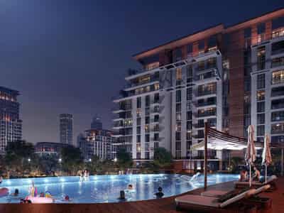 Modern residence Fern City Walk with well-developed infrastructure close to the places of interest, in the prestigious area of Al Wasl, Dubai
