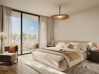Новые виллы и таунхаусы в закрытой резиденции District 11 Opal Gardens с пляжами, в спокойном жилом районе MBR, Дубай, ОАЭ