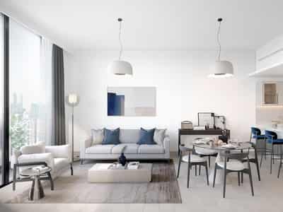 Современный жилой комплекс Belmont Residences в тихом и спокойном районе с парками и школами, JVT, Дубай, ОАЭ