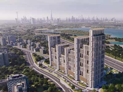 Sobha One — new residence by Sobha Realty with a golf course and a spa center in Ras Al Khor Industrial Area, Dubai