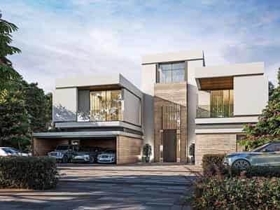 Закрытый комплекс вилл Hartland II Villas с международной школой и зелеными зонами, Bu Kadra, Дубай, ОАЭ