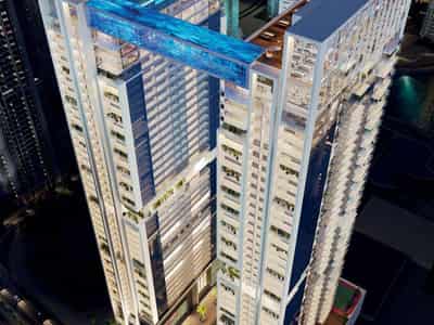 Виллы с видом на город, море и озёра, в комплексе Sky Villas с развитой инфраструктурой, JLT, Дубай, ОАЭ