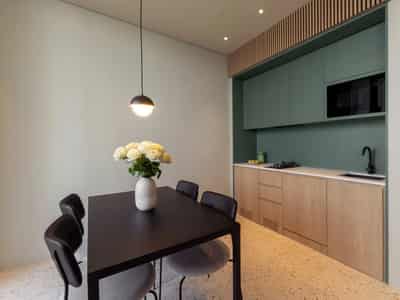 UPSIDE Living — furnished apartments in a new residence by SRG Holding with a swimming pool and conference rooms in the modern district of Business Bay, Dubai