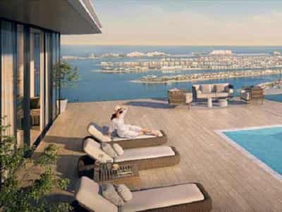 Современная резиденция Seapoint с пляжем и выходом на набережную, Emaar Beachfront, Дубай, ОАЭ
