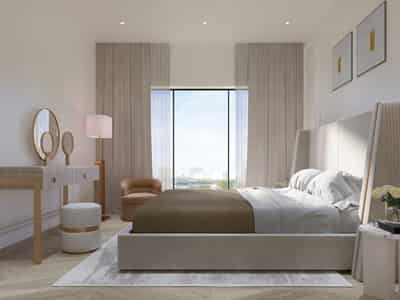 Complex of furnished apartments Altai Tower with a swimming pool and a gym, JVT, Dubai, UAE
