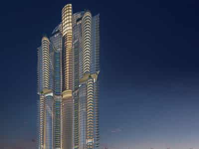 Высотная резиденция Al Habtoor Tower с бассейном и зоной отдыха, Business Bay, Дубай, ОАЭ