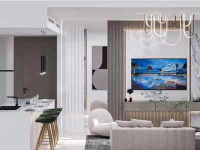 Новая резиденция House с бассейном и бизнес-центром, JVC, Дубай, ОАЭ